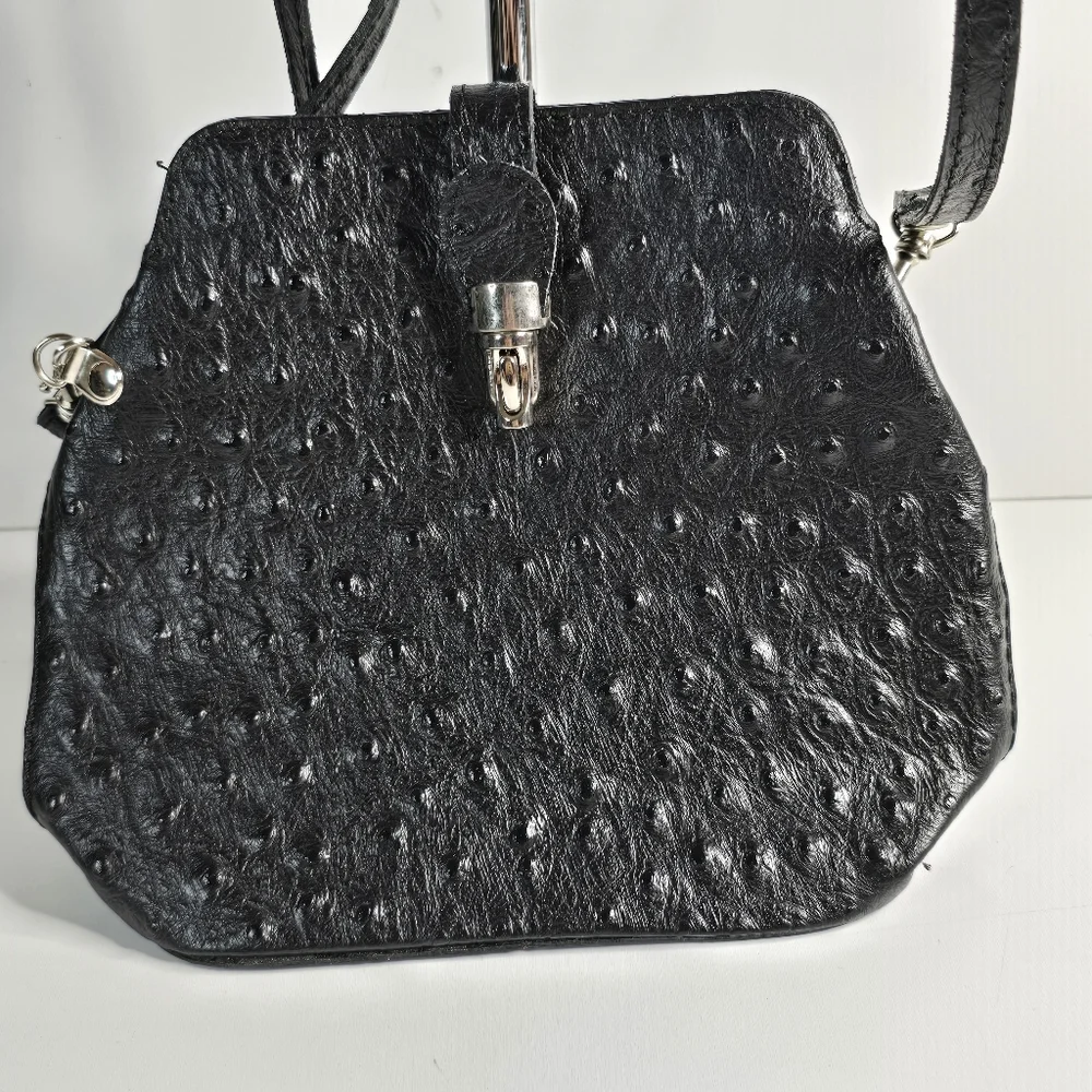 Genuine leather crossbody Handbag - Picture 2 of 9